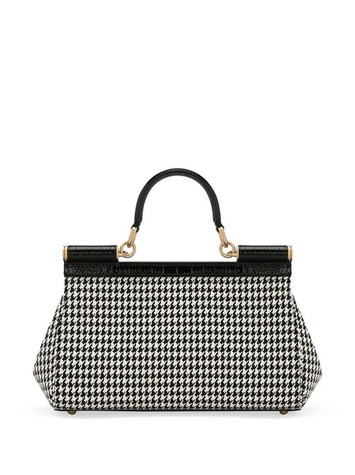 Tote bag with houndstooth pattern Dolce & Gabbana | BB7652AV919HW5FG